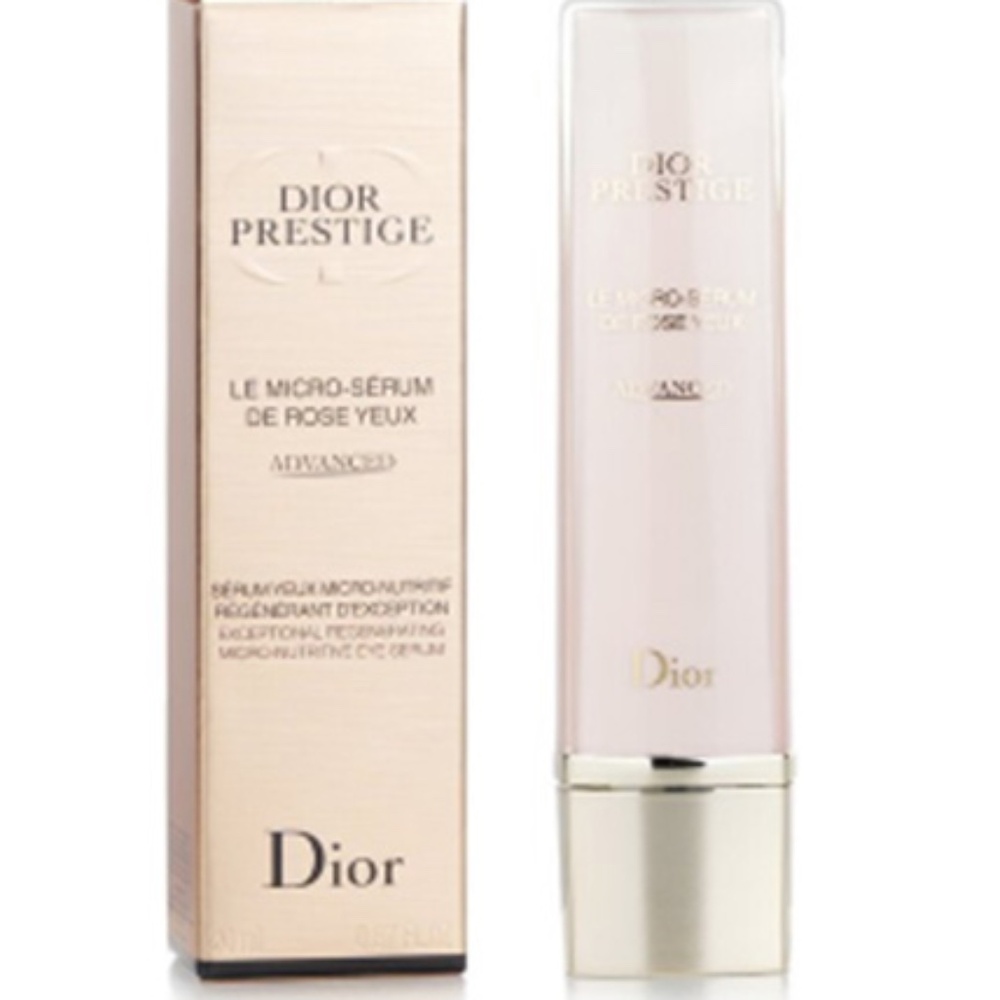 dior prestige le micro-sérum de rose yeux advanced eye serum NIB